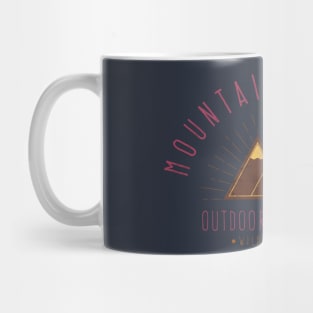 Camping adventures t-shirt | Wild exploration design Mug